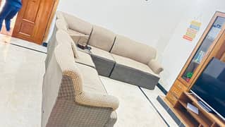 Corner Sofa 6 seater (L-Shaped)