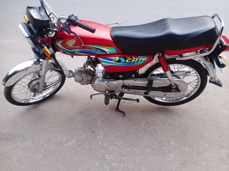 Honda cd70cc dacomitnce clear hy 23/24 1