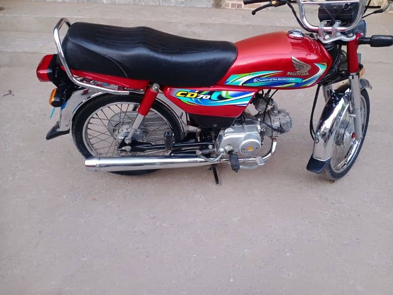 Honda cd70cc dacomitnce clear hy 23/24 2