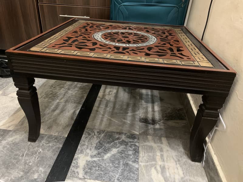 Wooden Center Table for sale 1