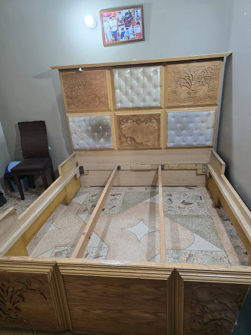 Used king size bed for sale 2