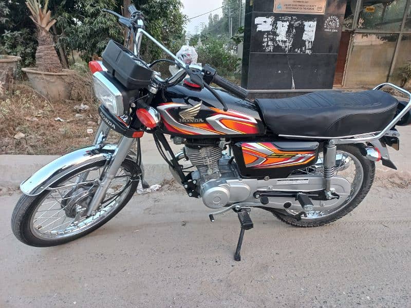 Cg honda 125 black 2