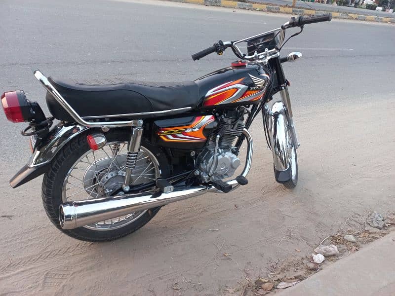 Cg honda 125 black 7