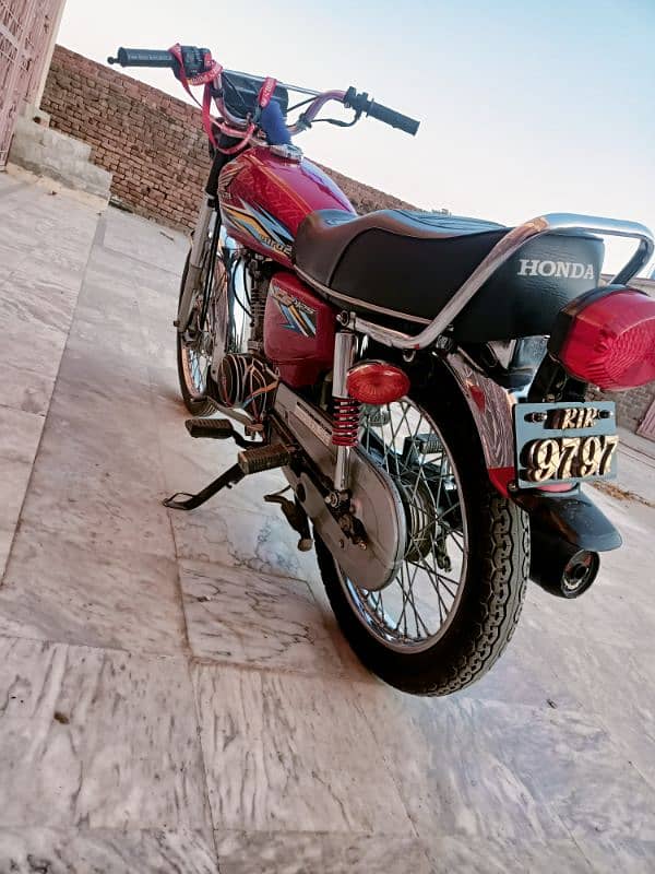 honda 125 model 18 4