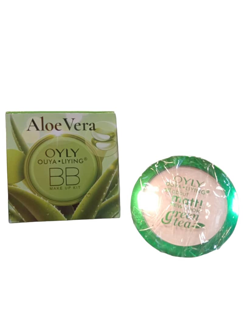 Aloe Vera BB Face Powder - Makeup Kit - OYLY 1