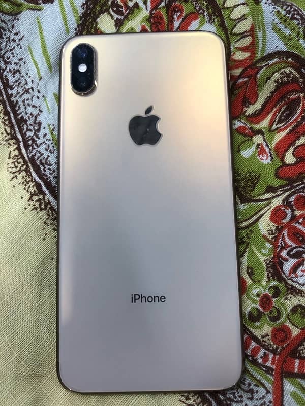 iPhone xsmax 512 gb Non pta gold colour full ok set 3