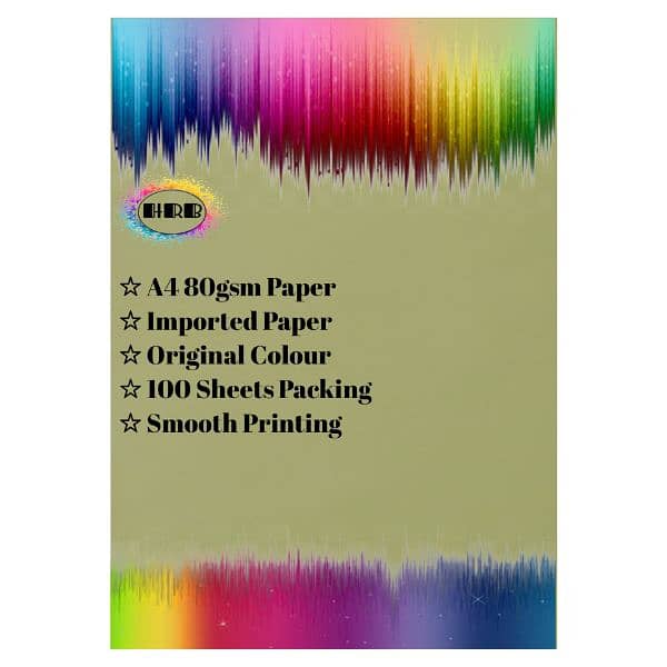 Colour Paper sheets 1