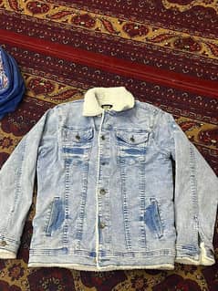 blue denim jacket