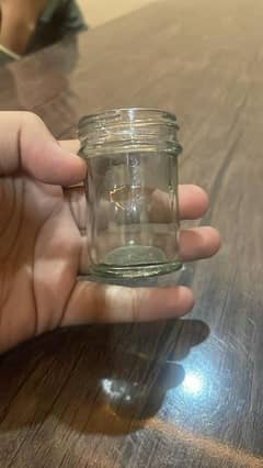 glass jars for different productz