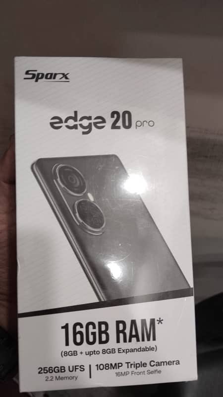 Selling Sparx Mobile edge 20 pro 0