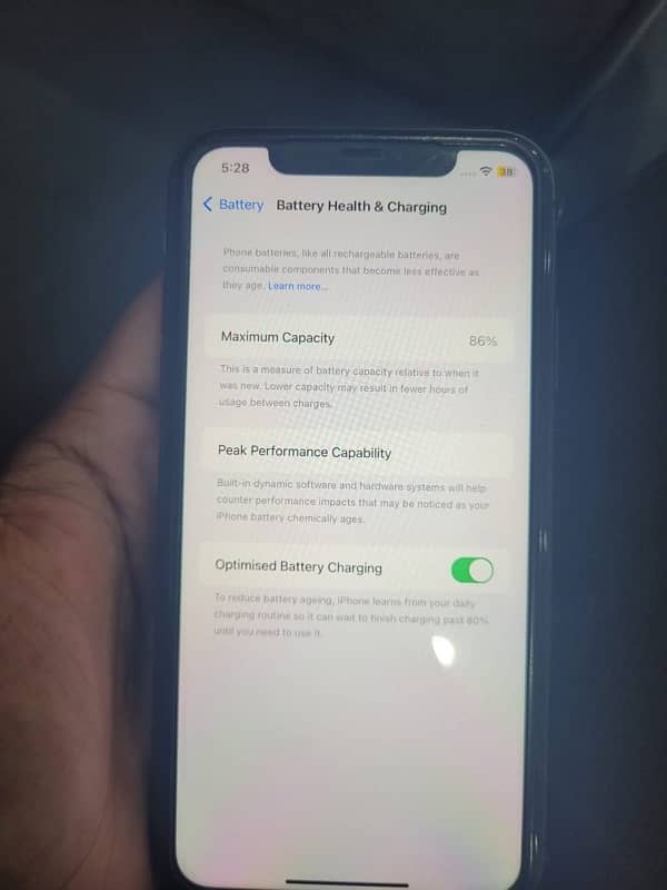 iphone 11 non pta jv battery 86% 5