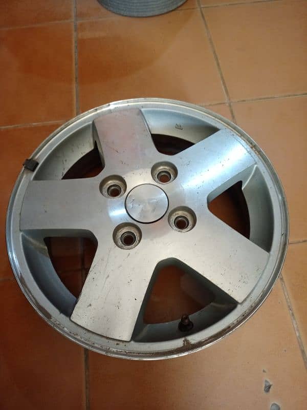 NEW ALLOY RIMS SIZE 13 EVERY & HIJET ORIGINAL JAPAN 1