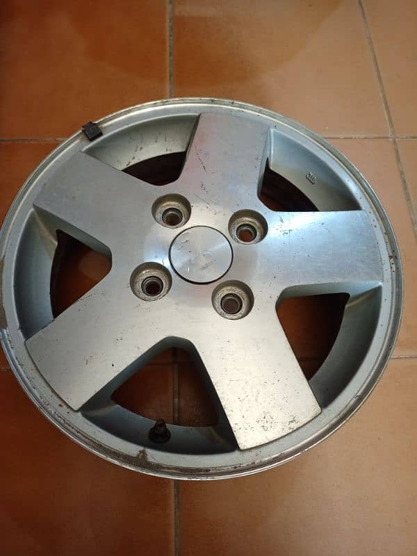 NEW ALLOY RIMS SIZE 13 EVERY & HIJET ORIGINAL JAPAN 2