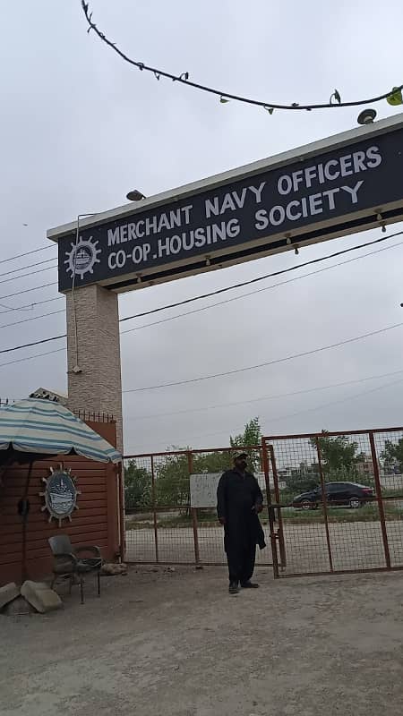 240 yard Plot For sale in Navy Merchant Society 0