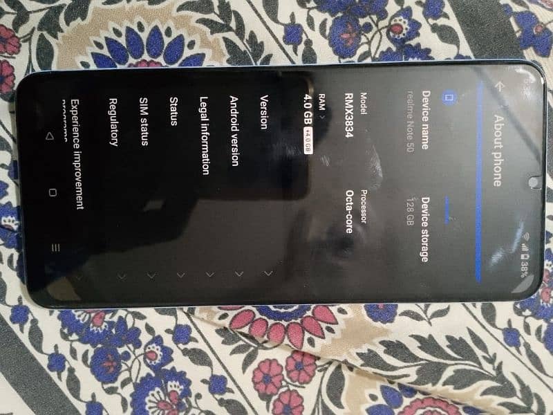 Realme Note 50 4+4 RAM  128GB 7