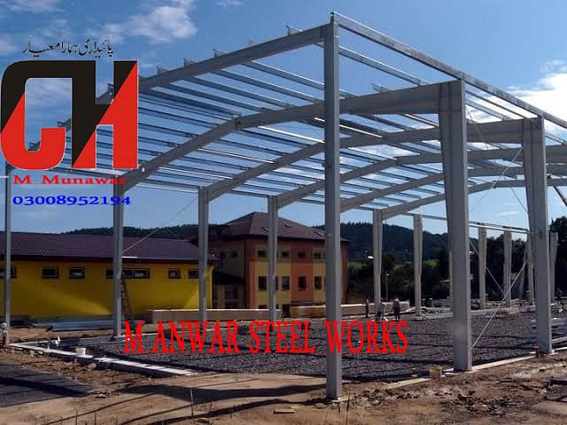 Prefabricated buildings and Steel structure Industrial Sheds/ Prefeb 3