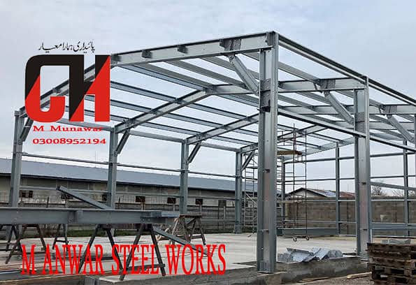 Prefabricated buildings and Steel structure Industrial Sheds/ Prefeb 4