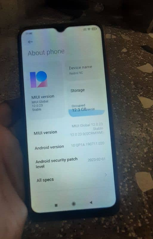 urgent sale Redmi 9c 3/64 1