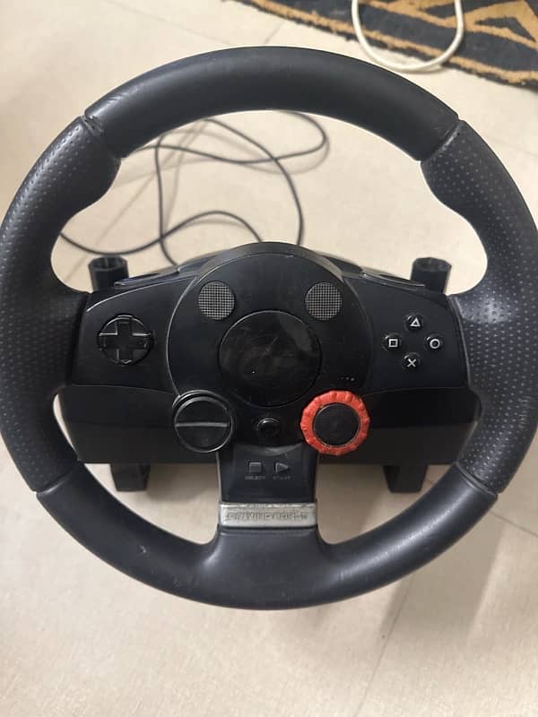 Logitech DFGT steering wheel for pc and console 0