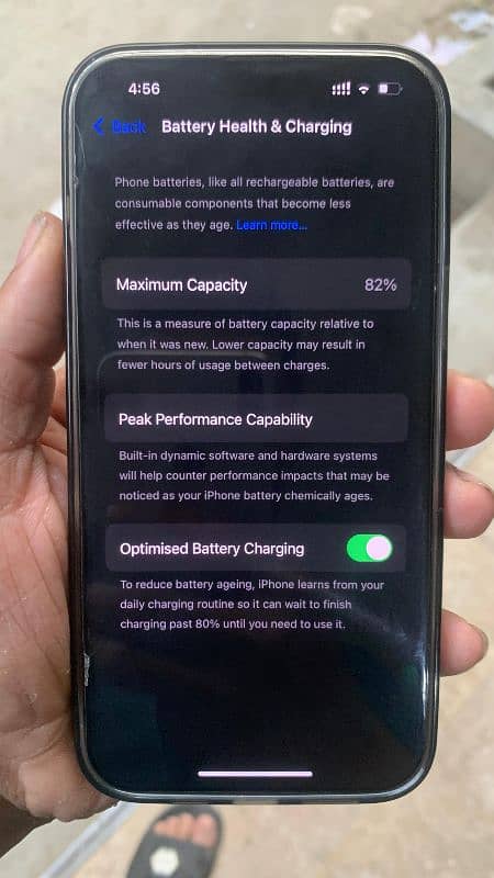 13 pro max 256GB PTA proved battery 82% 6