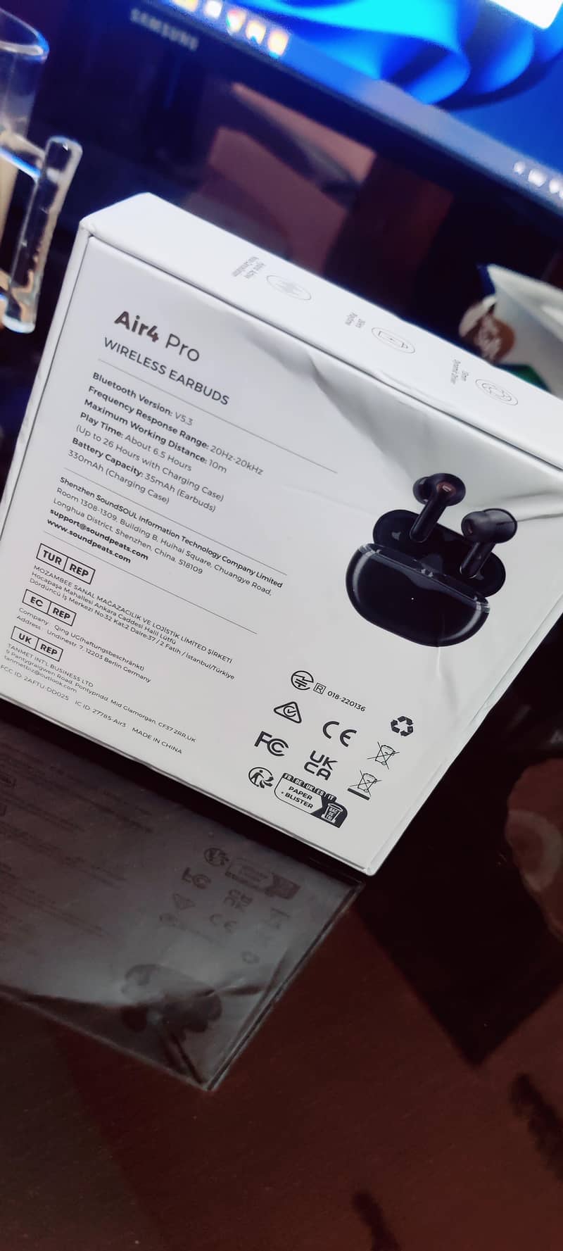 SoundPEATS Air4 Pro ANC Wireless Earbuds – Like New! 2