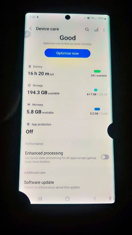 note 10 plus 5g 12/256 non PTA sim working 1