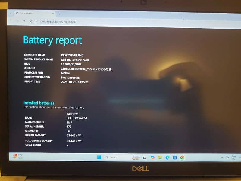 Dell latitude 7490 - Corei5, 8th Generation in Excellent Condition 9