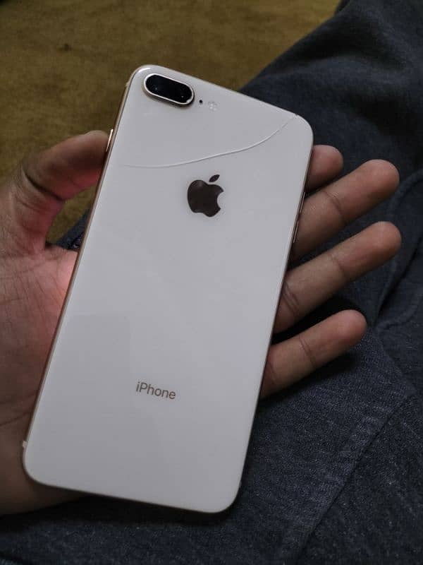 iphone 8 plus JV  official PTA approved only back single line with box 3