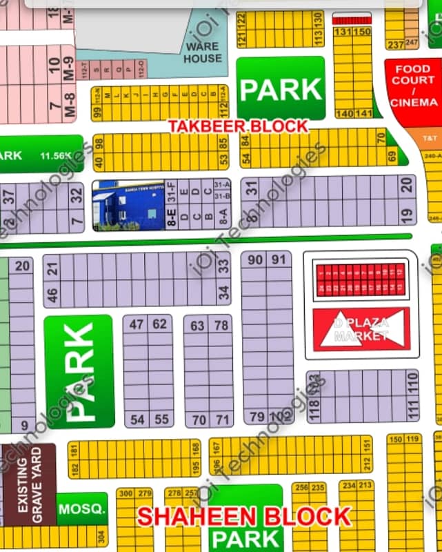 5 Marla open fam plots low price in bahria town Lahore 1