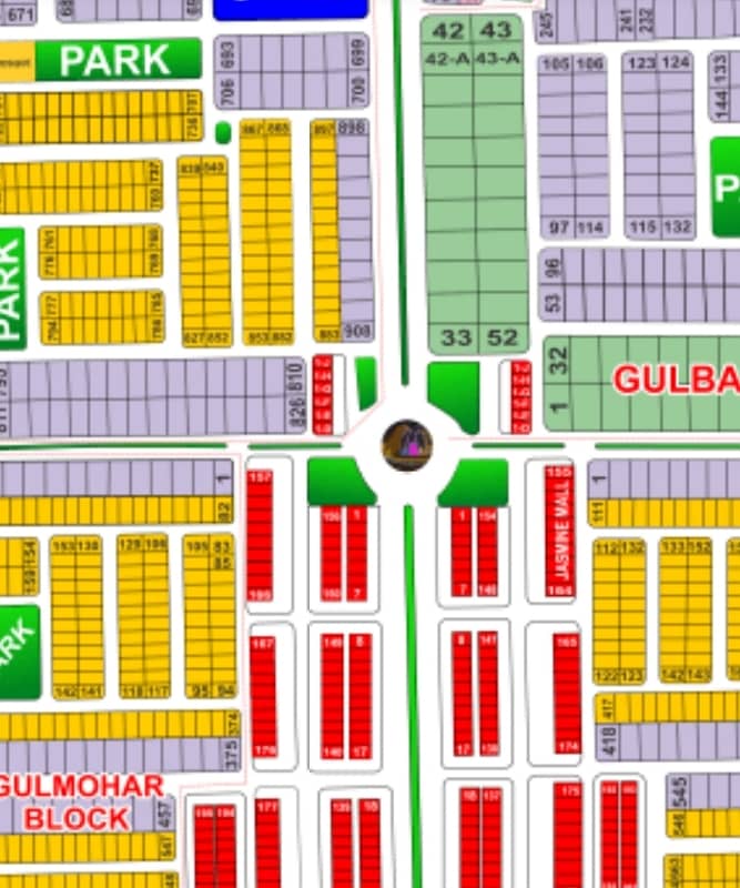 5 Marla open fam plots low price in bahria town Lahore 2