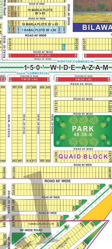 5 Marla open fam plots low price in bahria town Lahore 3