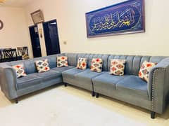 7 seater L shape sofa set