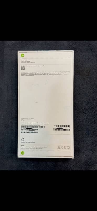 IPhone 16 Pro Max 512GB Black Titanium 1