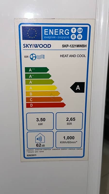 Skywood portable invertor heat & cool AC 9