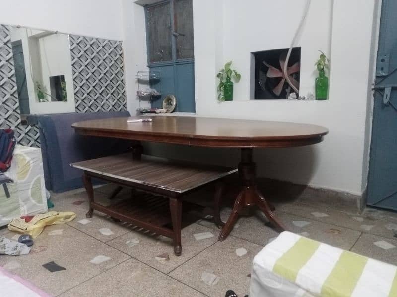 dining table  chinitio lakri ka 4