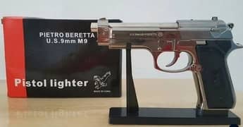 Pistol Shappad Cigarette Lighter Gun