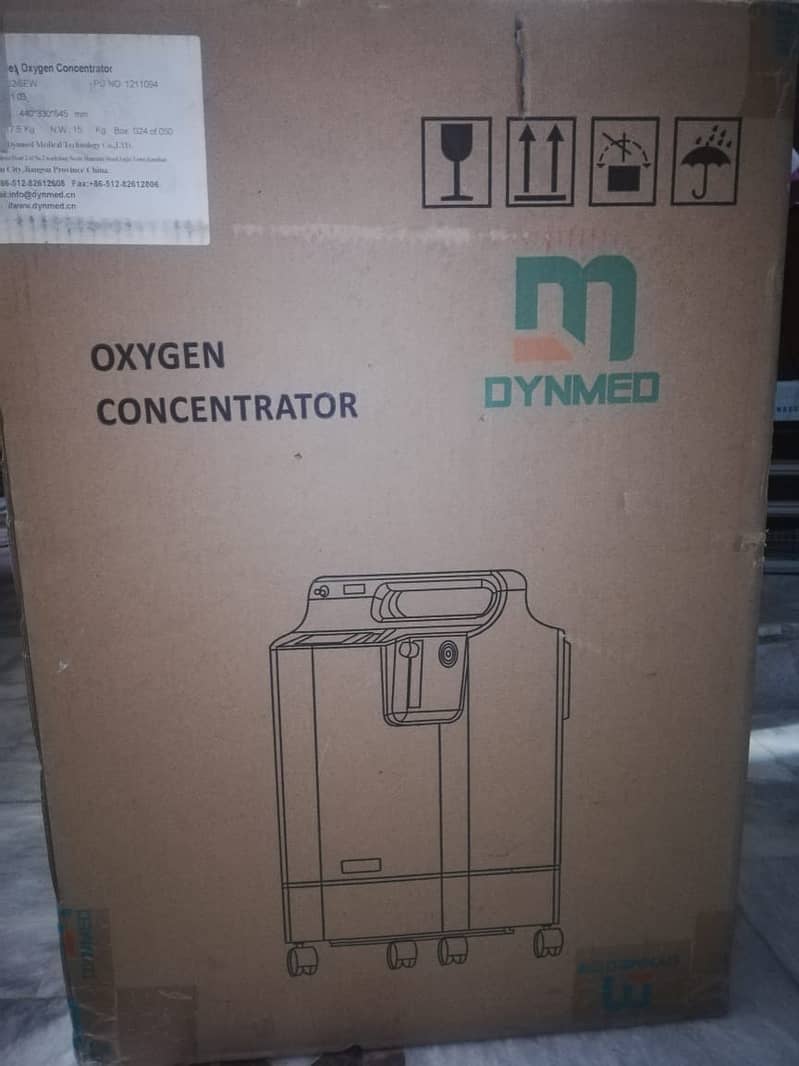 Oxygen Concetrator l Dynmed 5 Litters l 10/10 Box Pack 2