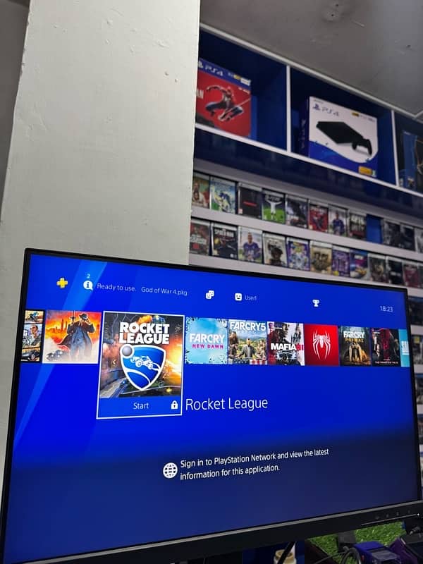 PS4 SLIM (3TB) 55 GAMES INSTALLED 4