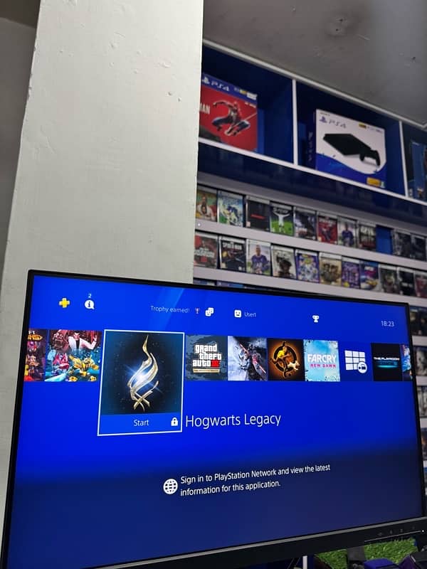 PS4 SLIM (3TB) 55 GAMES INSTALLED 9