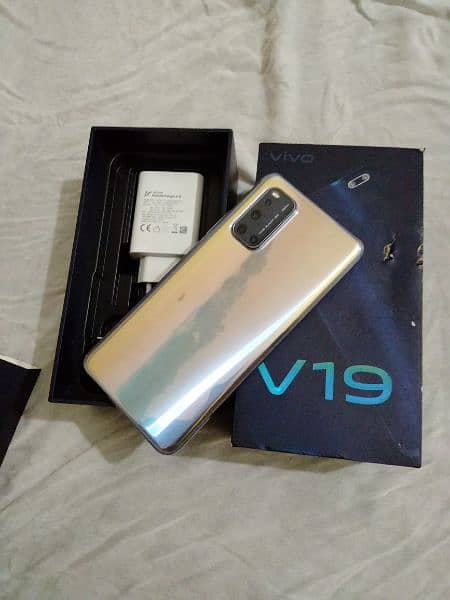 Vivo V19 Mobile phone 8/128gb storage full box 1