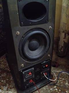 Panasonic subwoofer 6by6bass tube