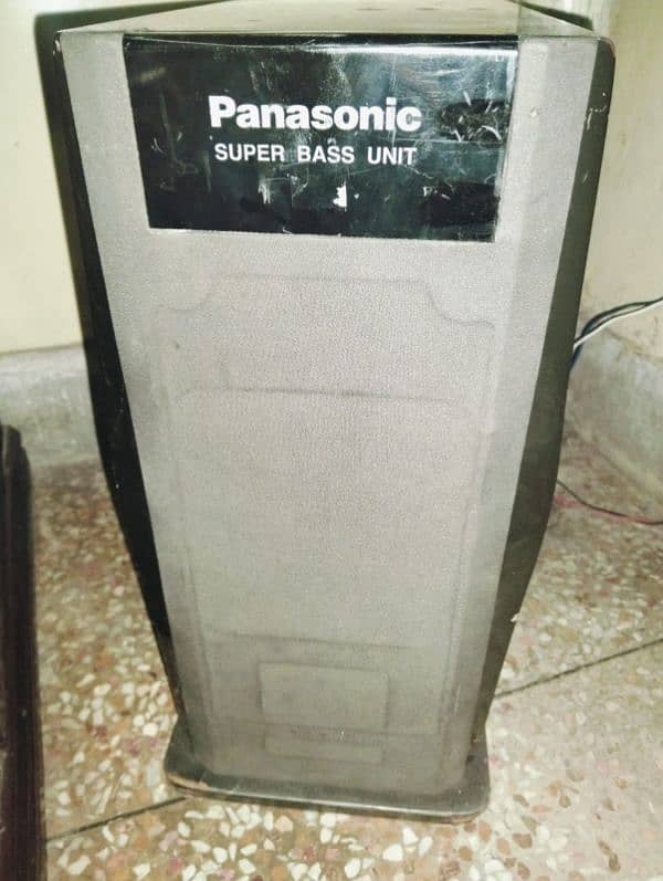 Panasonic subwoofer 6by6bass tube 3