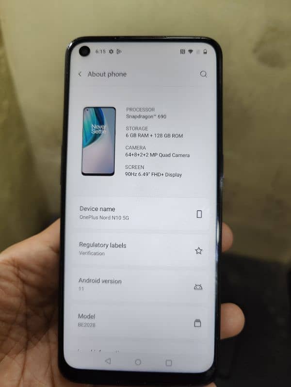 oneplus N10 5G Non PTA 4
