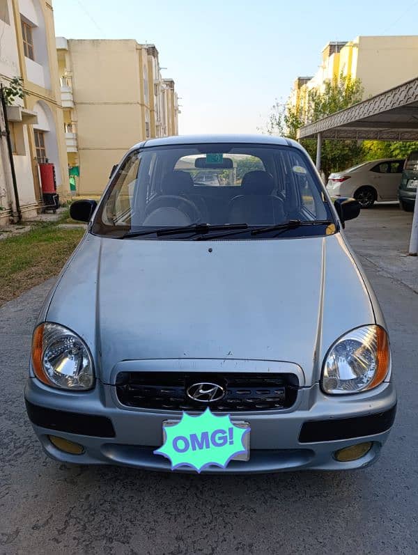 Hyundai Santro Sky Blue 2006 10