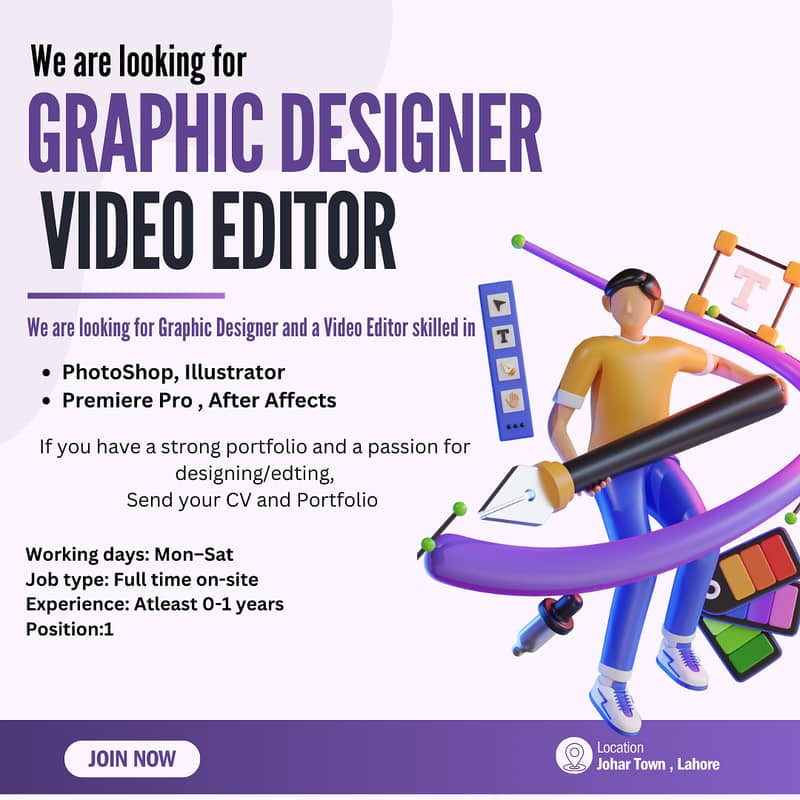 Video Editor & Graphic Designer 0