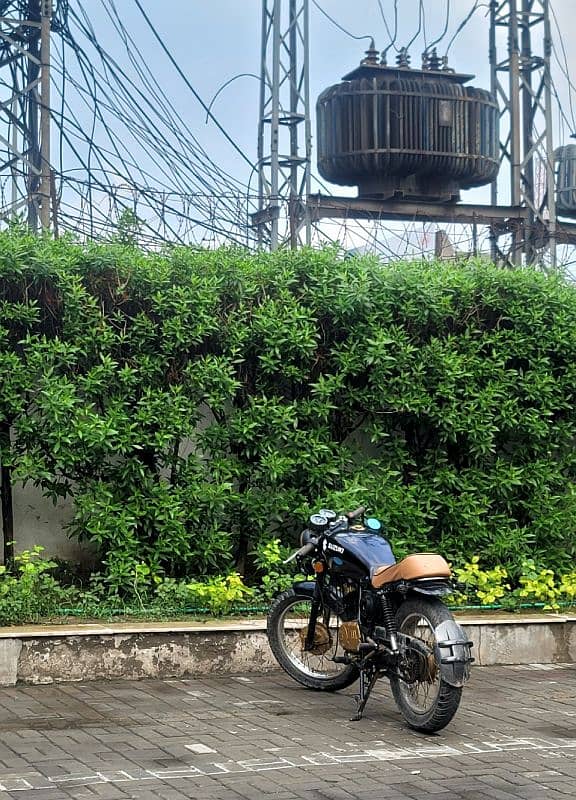 Suzuki GS 150 2019 Model Converted to Cafe Racer 3