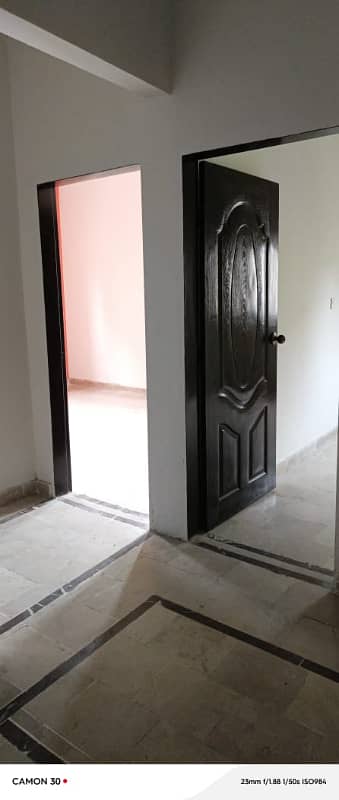 Corner building 1st floor 3rooms flat available for sale in 31A Alwasay society 5