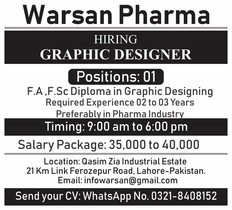 Graphic Designer Wanted 0