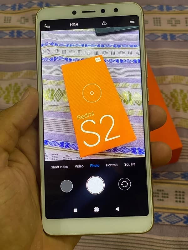 redmi S2 4/64 dual sim pta approved with box 2