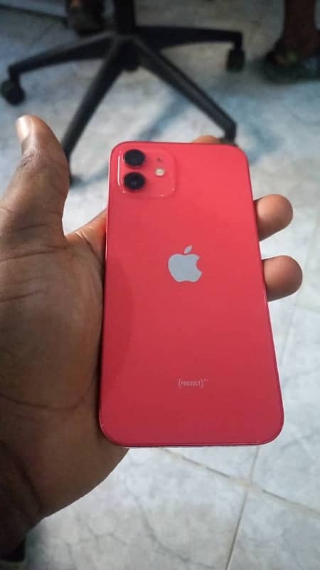 iPhone 12 Red 64gb in Fresh condition sealed 0